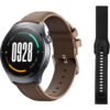 MIBRO smartwatch Lite 3 με 2x λουράκια, heart rate, 1.3" AMOLED, 2 ATM, γκρι/καφέ