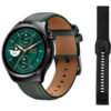 MIBRO smartwatch Lite 3 Pro με 2x λουράκια, heart rate, 1.32" AMOLED, GPS, 5 ATM, μαύρο/πράσινο