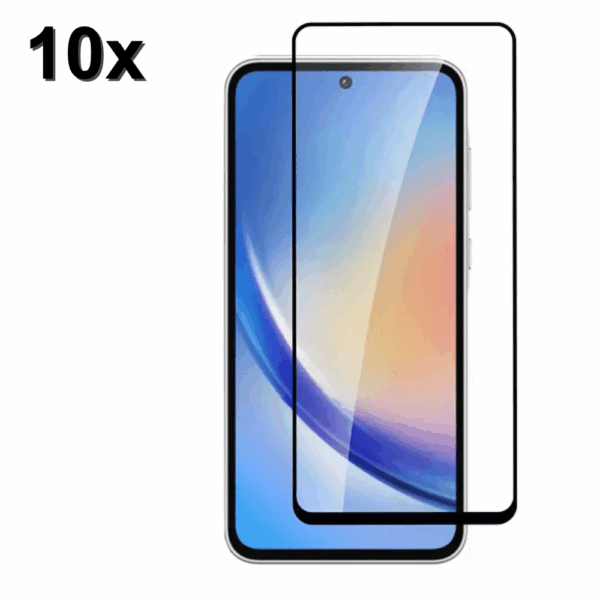 TechWave 5D Full Glue Tempered Glass for Samsung Galaxy A36 5G black (Σετ 10 τεμαχίων - bulk)
