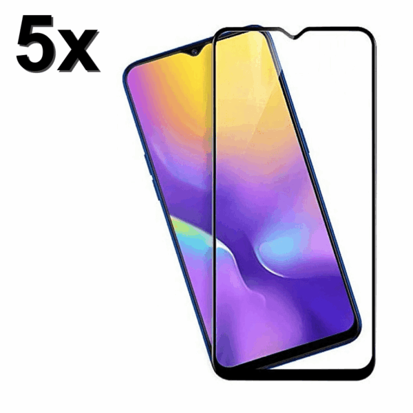 TechWave 5D Full Glue Tempered Glass for Xiaomi Redmi A5 black (Σετ 5 τεμαχίων - bulk)