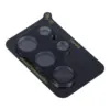 TechWave Full Cover Camera Tempered Glass for Samsung Galaxy S24 Ultra black
