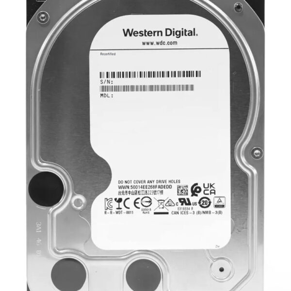 WD σκληρός δίσκος Purple 3.5", 6TB, 128MB, 5640RPM, 6Gb/s, FR