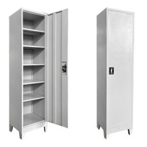 Καρέκλα Parker pakoworld PU cappuccino-μαύρο πόδι 42x48x98εκ (Σετ 4 τεμ.)