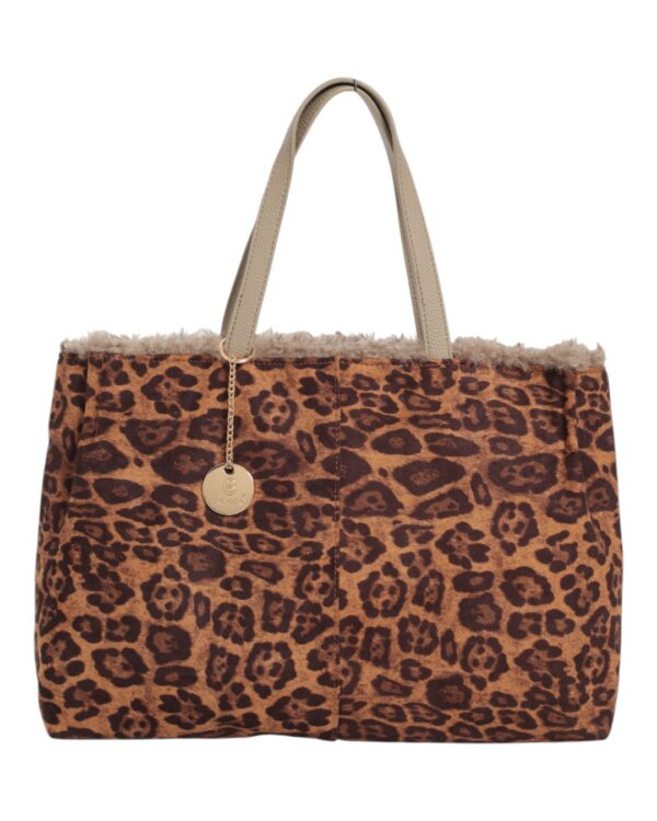 Τσάντα ώμου ND90161 - Animal Print