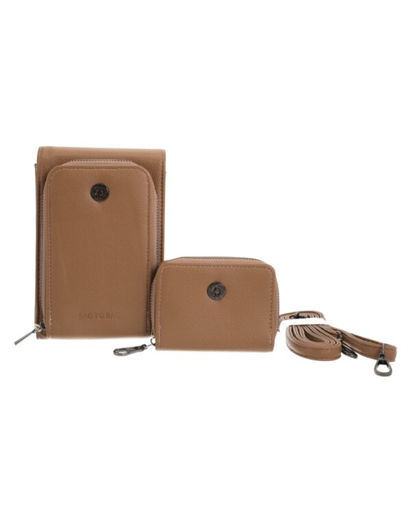 Τσαντάκι χιαστί  YC03057 - Khaki