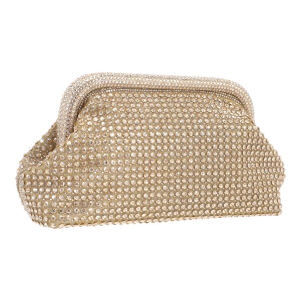Τσάντα φάκελος clutch MD2526 - Χρυσό