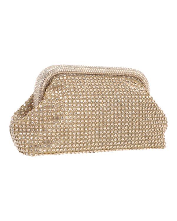Τσάντα φάκελος clutch MD2526 - Χρυσό