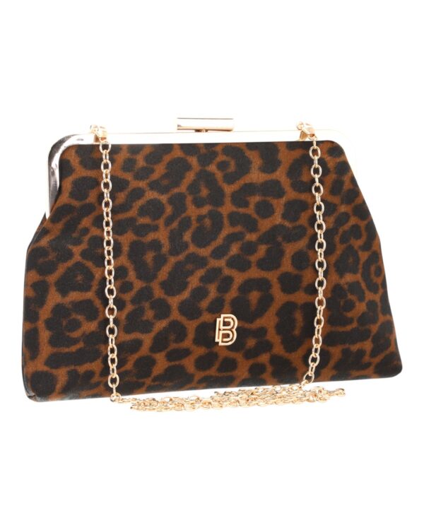 Τσάντα φάκελος clutch MD2518 - Animal Print