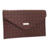 Τσάντα φάκελος clutch MD2525 - Καφέ