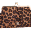 Τσάντα φάκελος clutch MD2526 - Καφέ