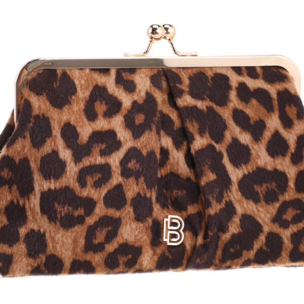 Τσάντα φάκελος clutch MD2526 - Καφέ