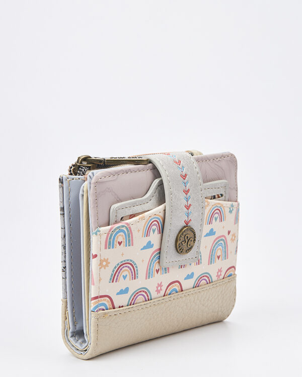 Sweet Candy Γυναικείο Πορτοφόλι με Shabby Chic Στυλ & Πρακτική Διάταξη – Vintage Story